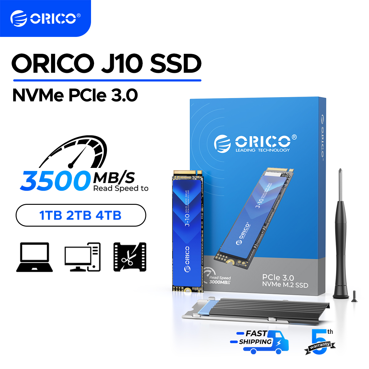 External Nvme Ssd - ORICO J10 M.2 NVMe SSD PCIe