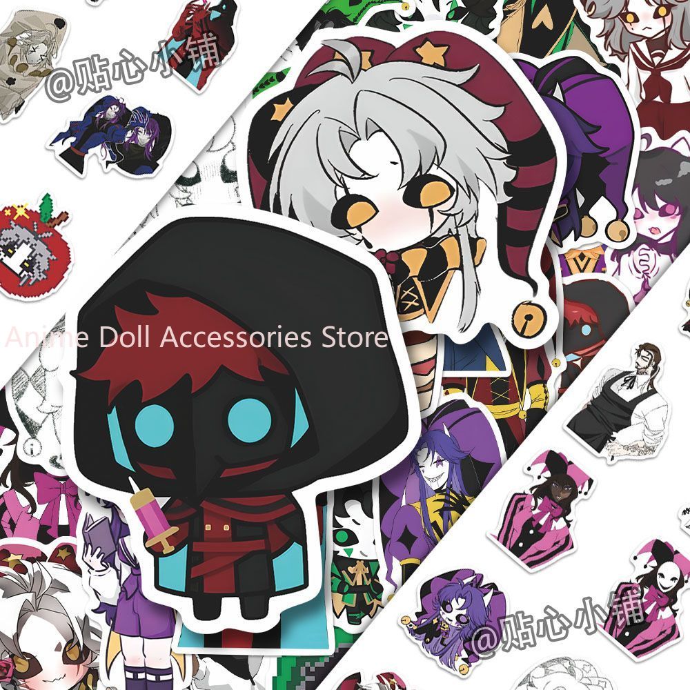 Laptop Related Accessories - 73 個ザ・フリーク・サーカス・ピエロアニメステッカー漫画落書きデカールヘルメットスケートボードラップトップオートバイステッカー装飾
