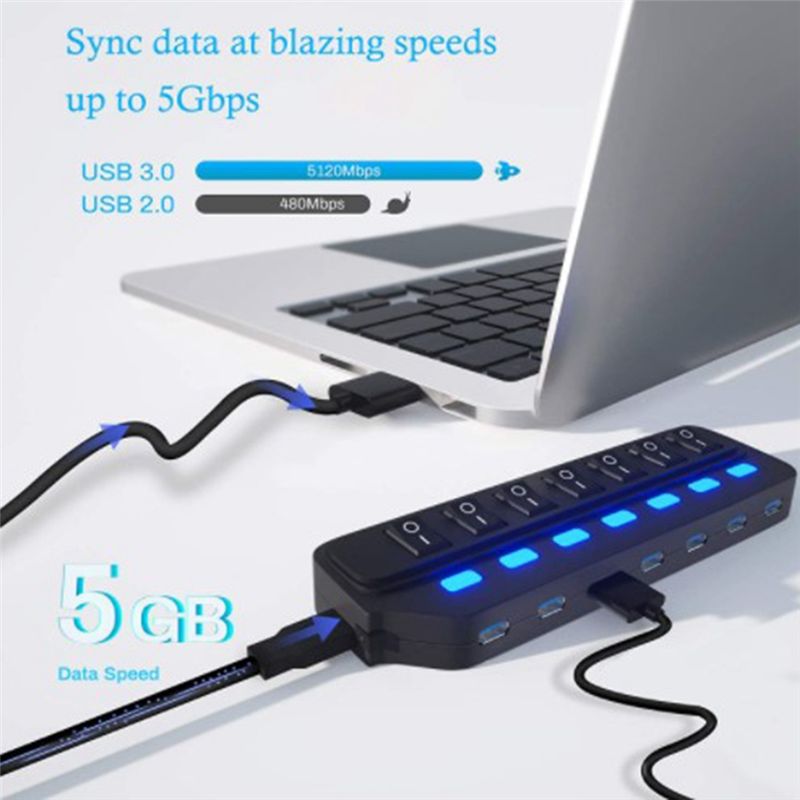 Laptop Accessories Usb - A64I USB ハブ 2.0 USB スプリッター