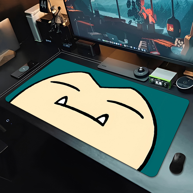 Laptop Accessories Essential - ホットマウスパッドゲーマーエッセンシャルアニメポケモン拡張デスクマットかわいいスノーラックスサイダックラップトップゲームアクセサリー滑り止めマウスパッド