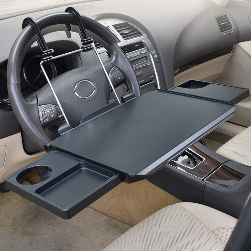 精巧な車用ステアリングホイールテーブル・ノートパソコンスタン - Laptop Accessories Essential のレビューと価格