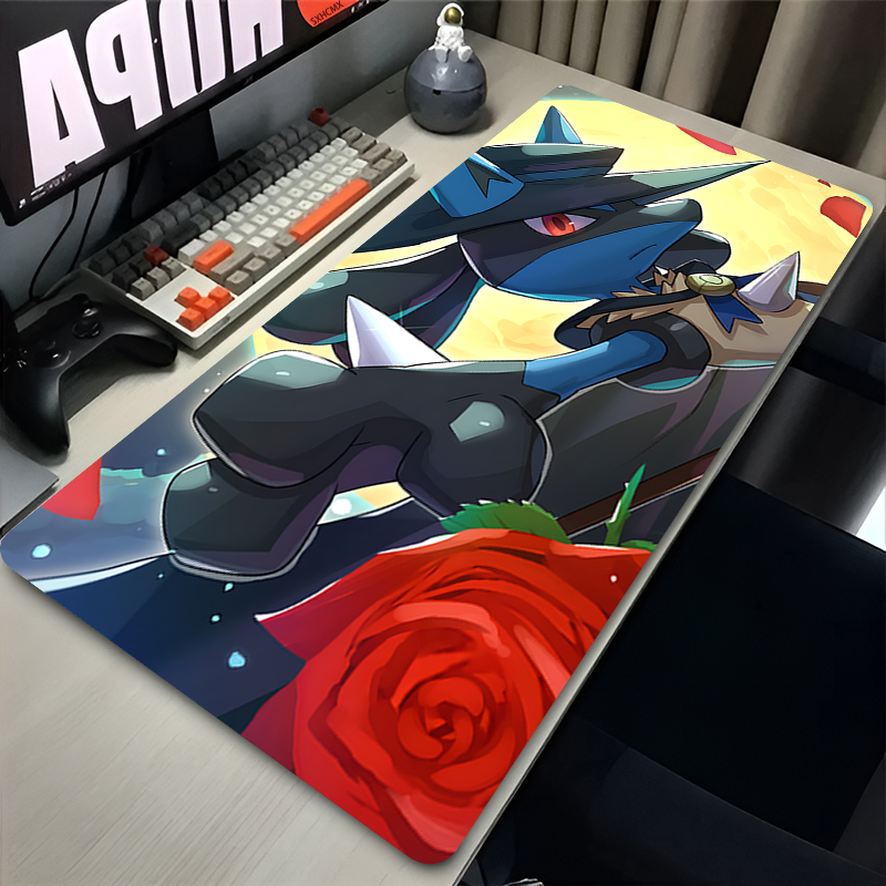 マウスパッドクールアニメ P-ポケモン ルカリオ マウスパッ - Laptop Related Accessories のレビューと価格
