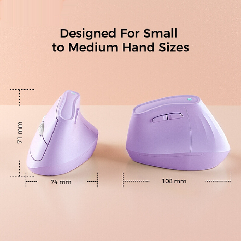 垂直人間工学マウス 57 度調整可能 4000 Dpi リス - Laptop Accessories For Wrist Support のレビューと価格