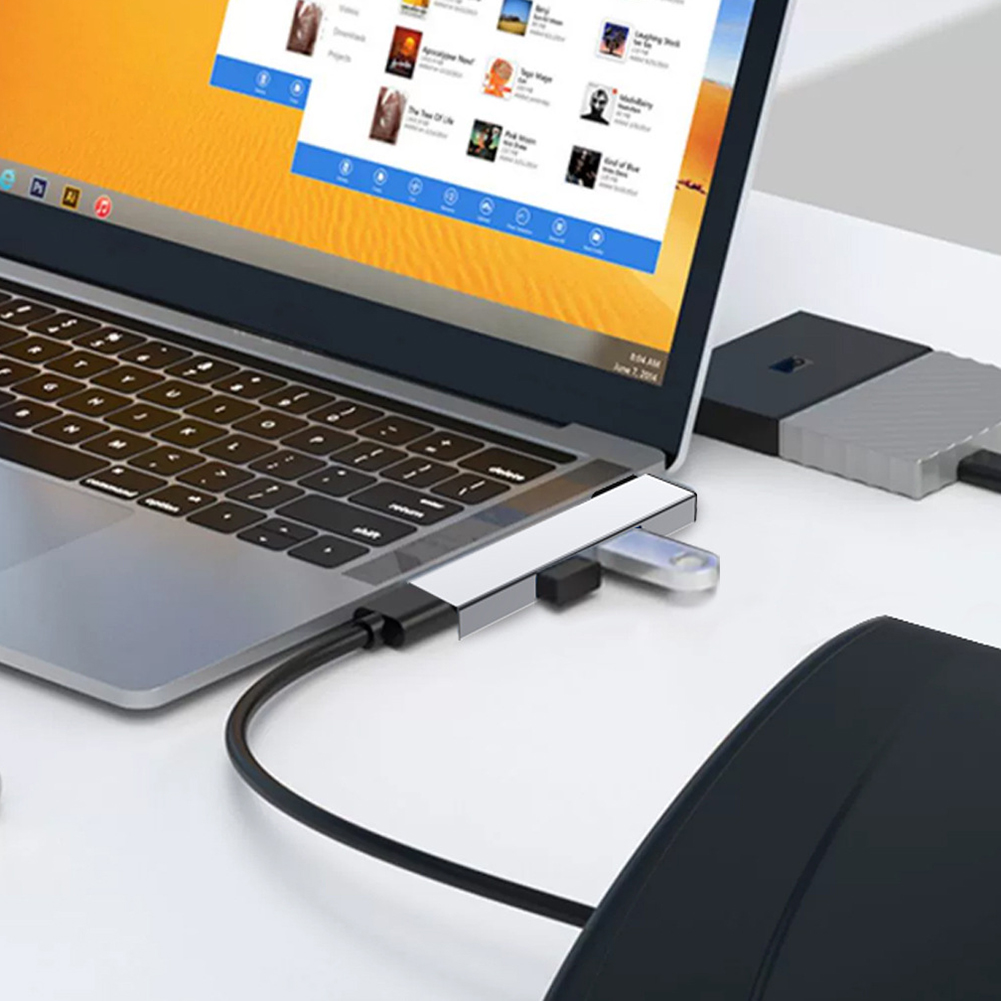 3in1 USB 3.0ハブ 3ポート マルチタイプCスプリ - Laptop Accessories Usb のレビューと価格