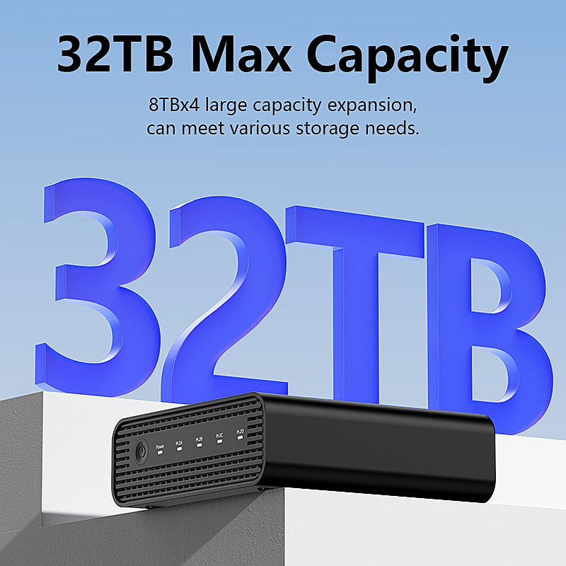 アルミニウム製M2 4ベイUSB4外付けNVME SSDエン - External Nvme Ssd のレビューと価格