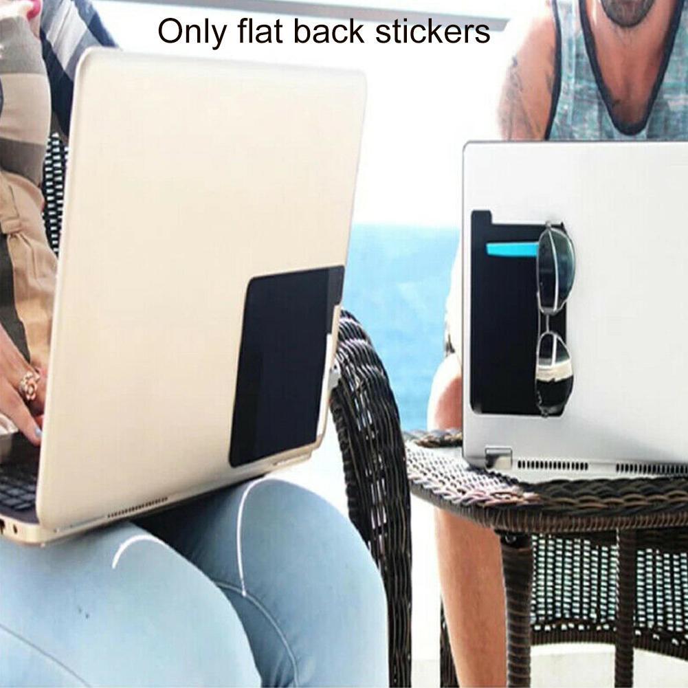 自己粘着式ラップトップ背面収納バッグ、マウス、デジタルハード - Laptop Accessories Kit Bag のレビューと価格