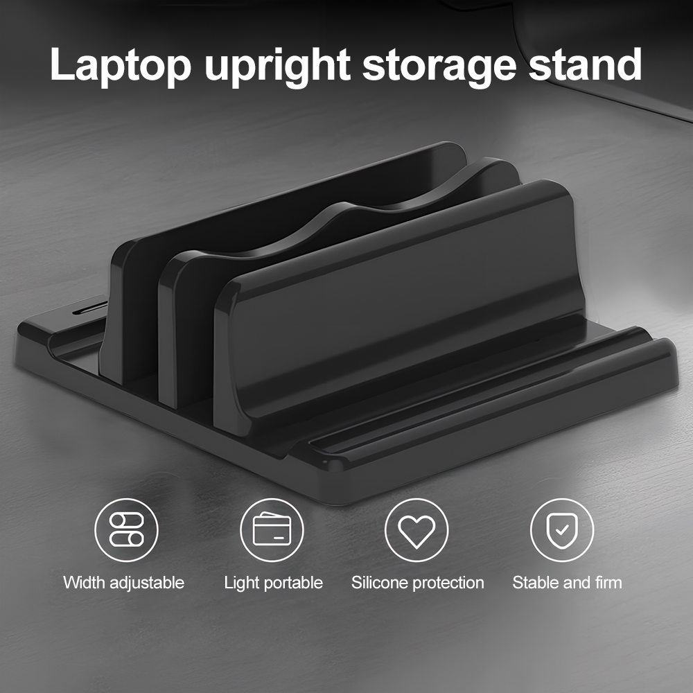 オフィス ABS ラップトップスタンド 垂直に置くとデスクス - Laptop Related Accessories のレビューと価格