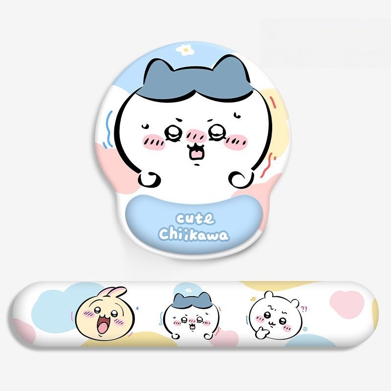 チイカワ、ハチワレ、ウサギのかわいいリストサポートマウスパッ - Laptop Accessories For Wrist Support のレビューと価格