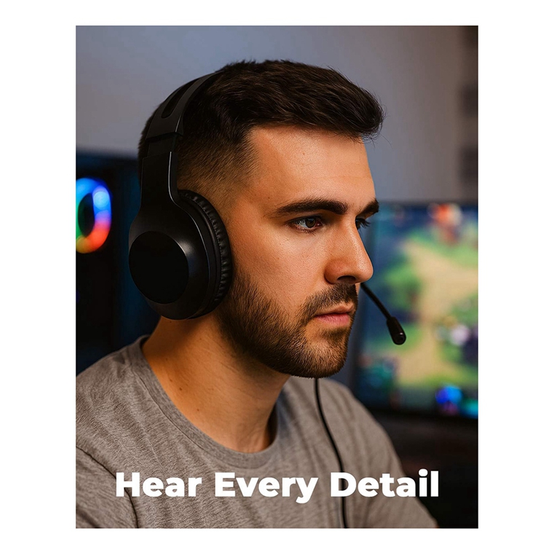 DT23 有線オーバーイヤーヘッドホン マイク付き ノイズキ - Laptop Accessories Headphones のレビューと価格