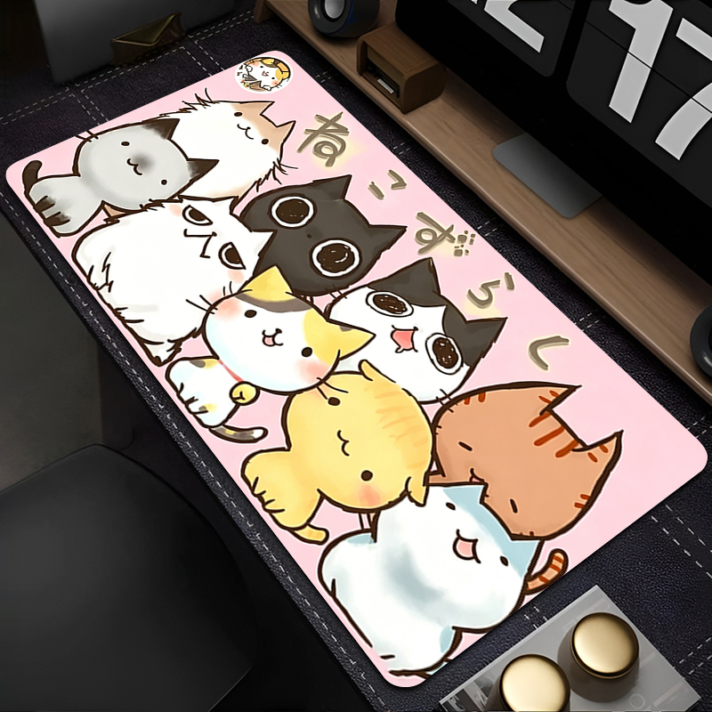 白い漫画風マウスパッド ゲーマー必需品 XXLサイズ拡張デス - Laptop Accessories Essential のレビューと価格