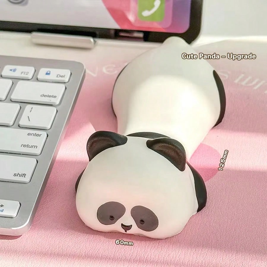 人間工学に基づいたパンダ型リストレスト 1個 - マウスパッ - Laptop Accessories For Wrist Support のレビューと価格
