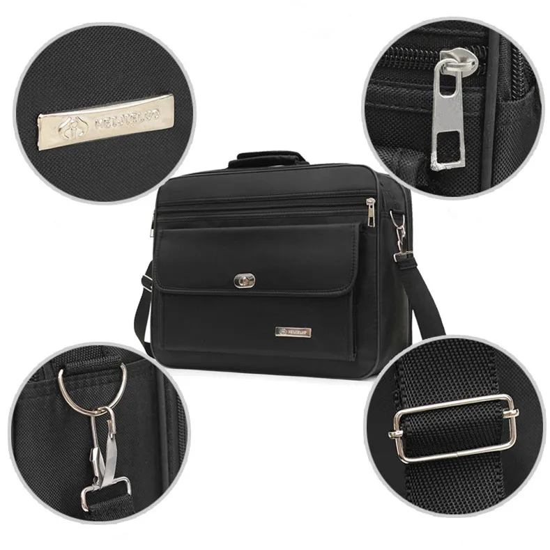 大容量ブリーフケース旅行必需品ラップトップ収納斜めバッグ出張 - Laptop Accessories Essential のレビューと価格