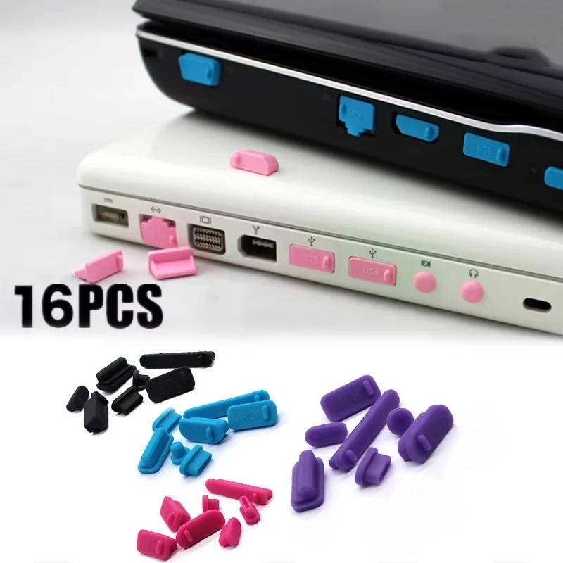 16-48 個アンチダストプラグノートブック防塵ストッパーラ - Laptop Accessories Usb のレビューと価格