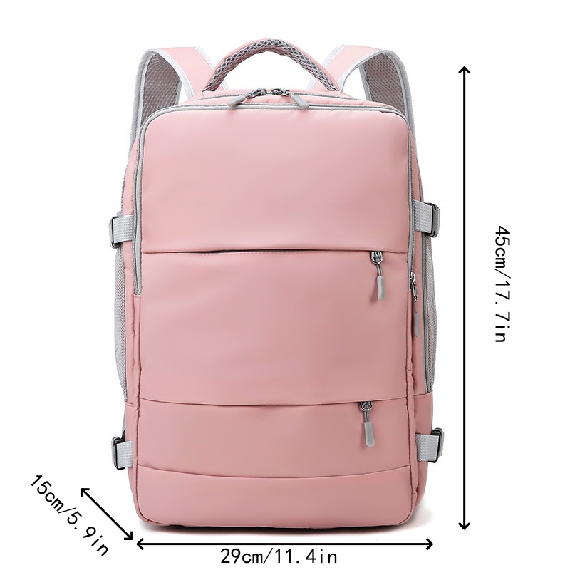 カジュアルトラベルバックパック女性用大容量防水盗難防止カジュ - Laptop Backpack Anti Theft のレビューと価格
