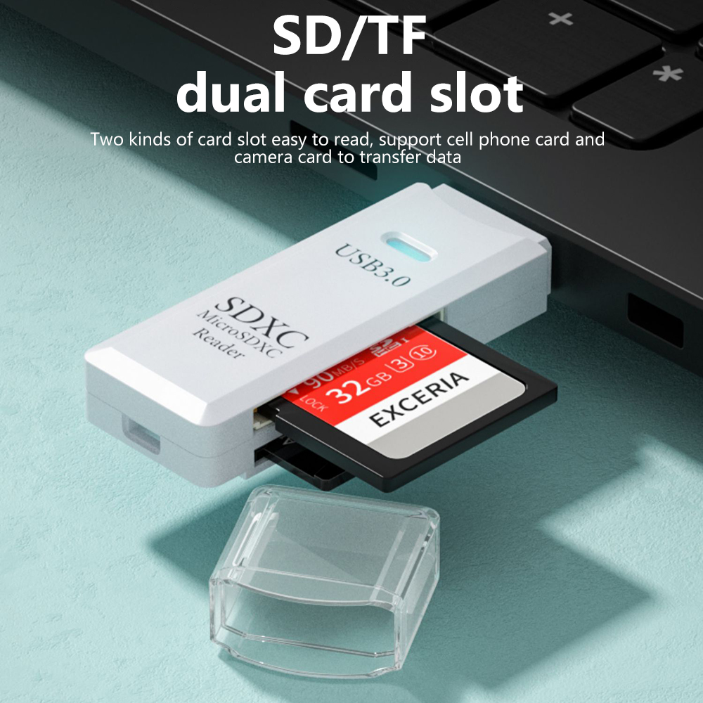 2-in-1 多機能 USB カードリーダーライター マイク - Laptop Accessories Usb のレビューと価格