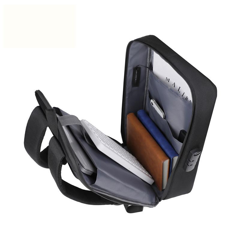 USB ビジネスハードシェルバックパックメンズカジュアルファ - Laptop Backpack Anti Theft のレビューと価格