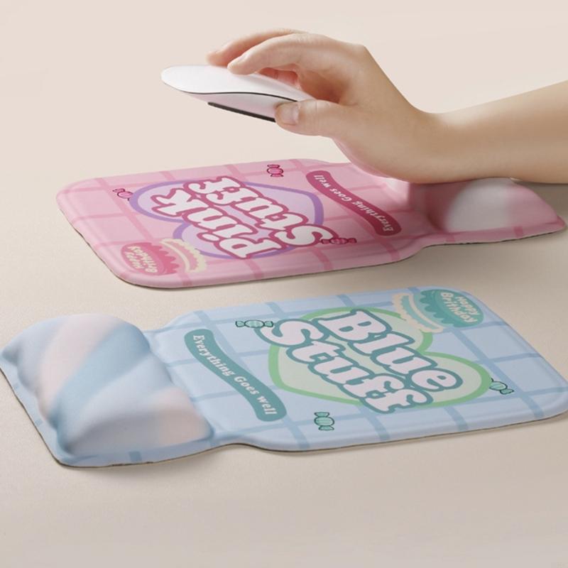 リストレストパッドソフトシリコンマウスパッド手首サポートクッ - Laptop Accessories For Wrist Support のレビューと価格