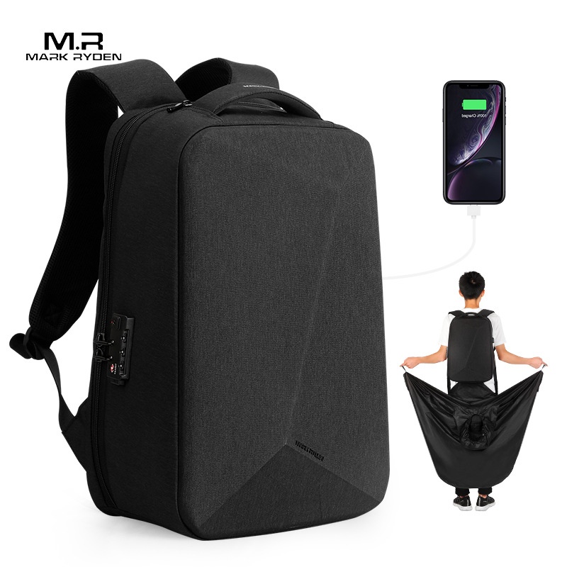 マーク・ライデン メンズ バックパック ビジネス 多機能 盗 - Laptop Backpack Anti Theft のレビューと価格