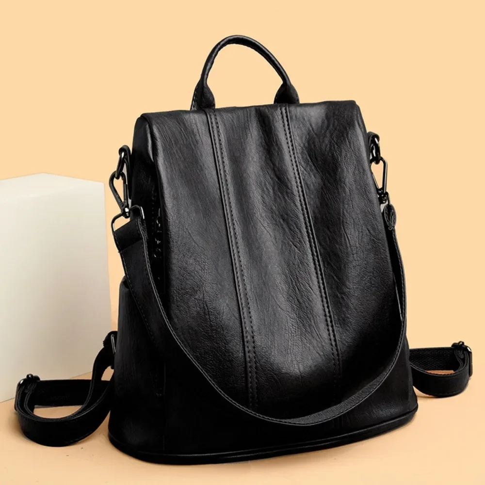 女性用新型盗難防止ノートパソコンバックパック、高品質ソフトレ - Laptop Backpack Anti Theft のレビューと価格