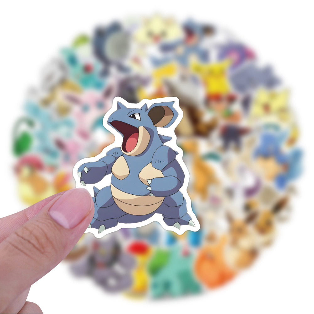 50/60 個かわいい漫画アニメポケモンステッカー子供のおも - Laptop Related Accessories のレビューと価格