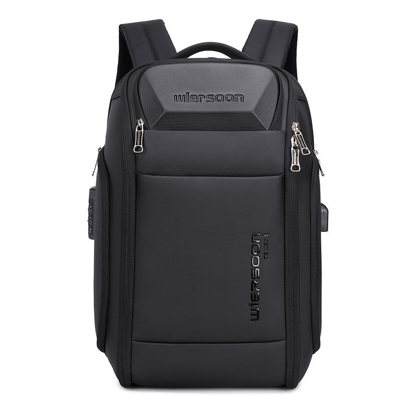 男性用防水大容量バックパック,多機能パスワード付き盗難防止ラ - Laptop Backpack Anti Theft のレビューと価格