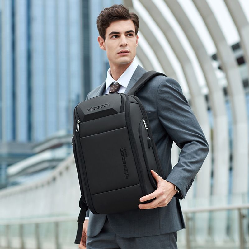 男性用防水大容量バックパック,多機能パスワード付き盗難防止ラ - Laptop Backpack Anti Theft のレビューと価格