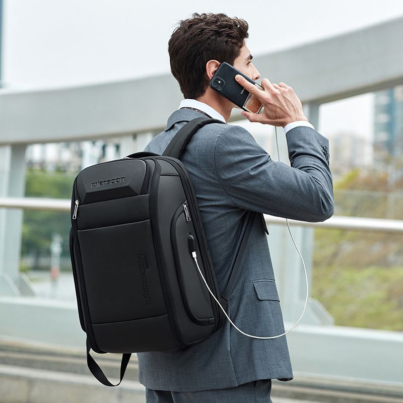 男性用防水大容量バックパック,多機能パスワード付き盗難防止ラ - Laptop Backpack Anti Theft のレビューと価格