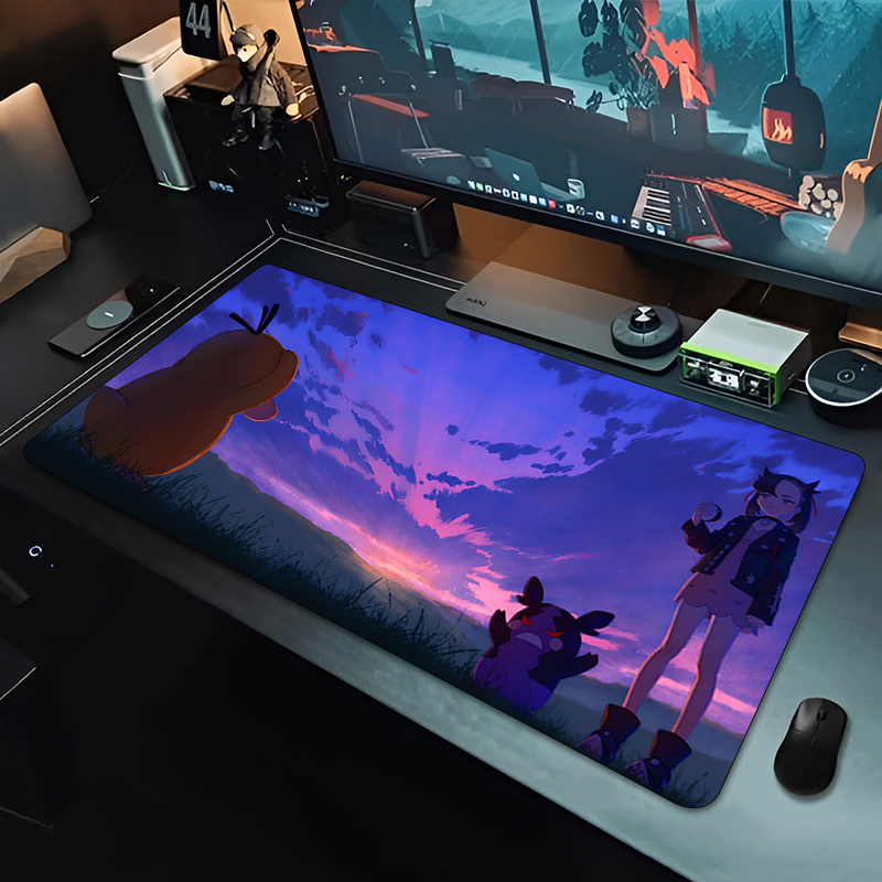 ホットマウスパッドゲーマーエッセンシャルアニメポケモン拡張デ - Laptop Accessories Essential のレビューと価格