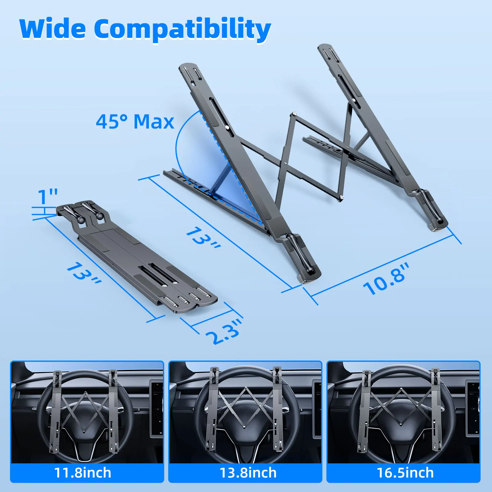 Oatsbasf ポータブル車のステアリングホイールラップト - Laptop Accessories Essential のレビューと価格