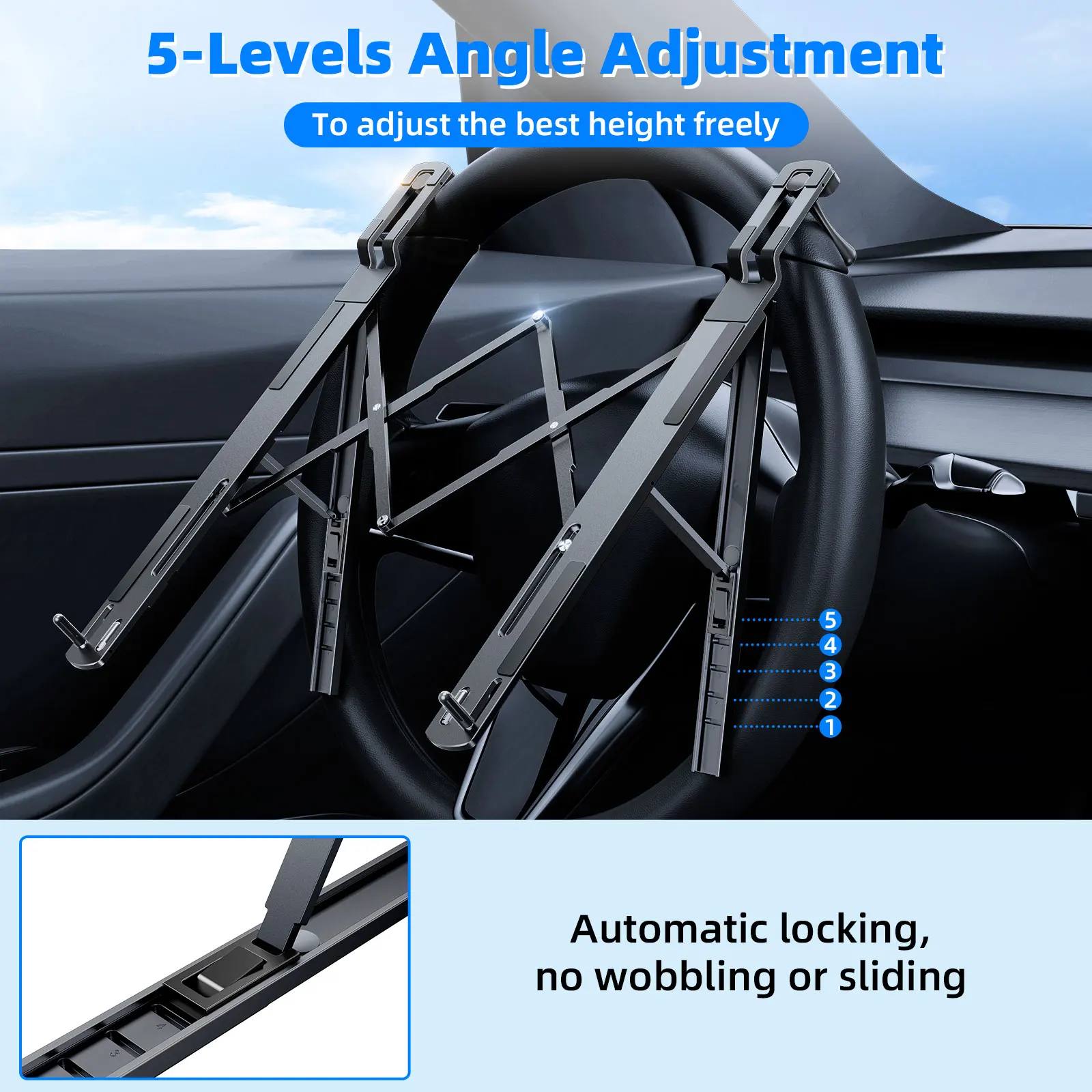 Oatsbasf ポータブル車のステアリングホイールラップト - Laptop Accessories Essential のレビューと価格