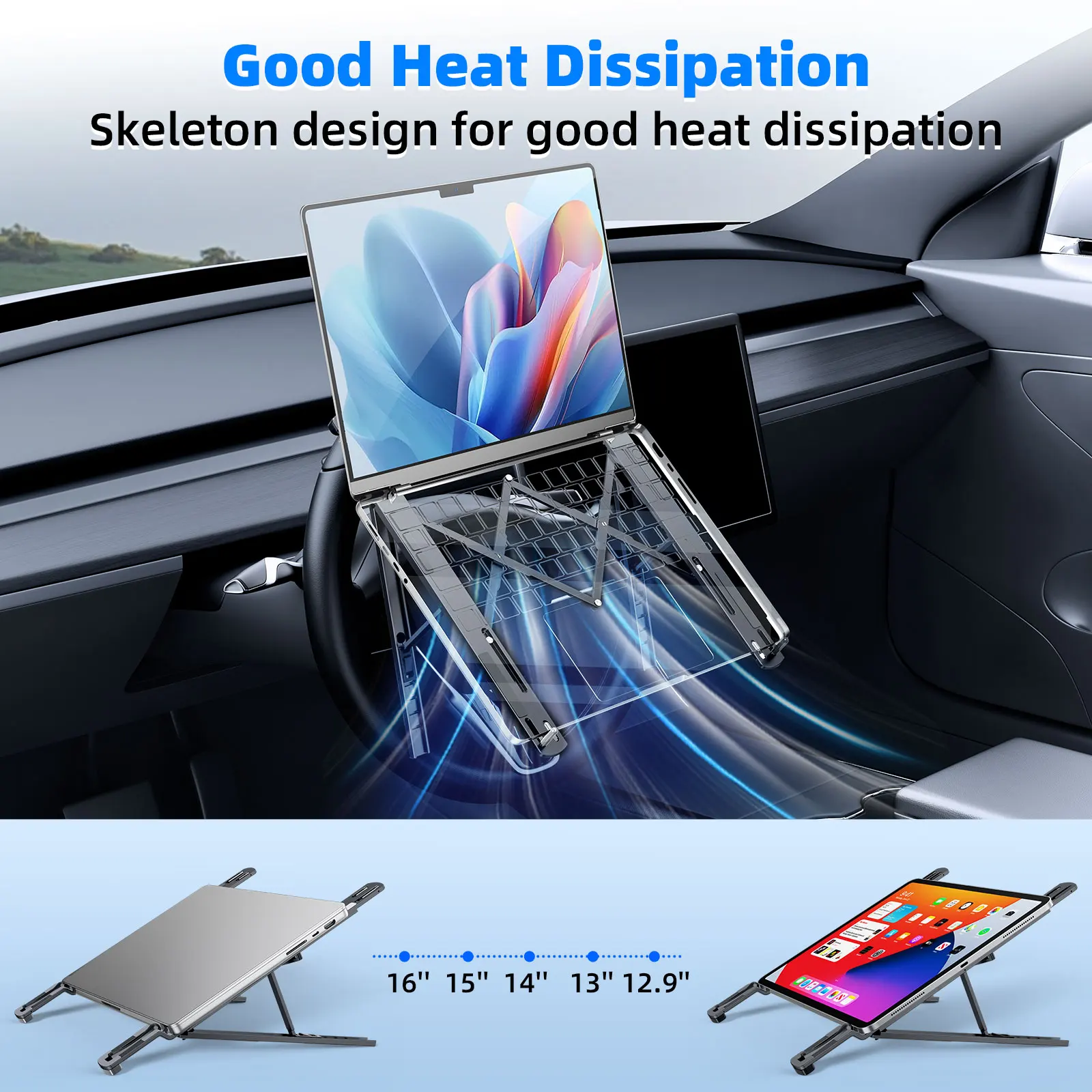 Oatsbasf ポータブル車のステアリングホイールラップト - Laptop Accessories Essential のレビューと価格