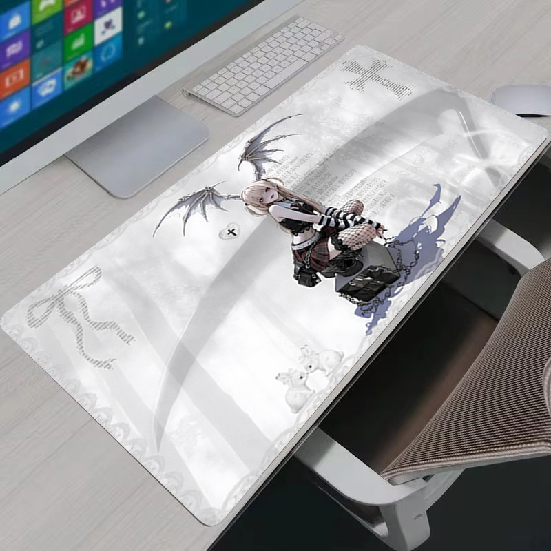 アニメガールマウスパッド ゲーミングマウスパッド ノートパソ - Laptop Accessories For Wrist Support のレビューと価格